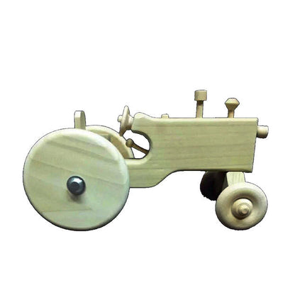 Wooden Machine Shed with Tractor Toy