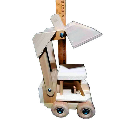 Wooden Toy Skid Loader Tractor