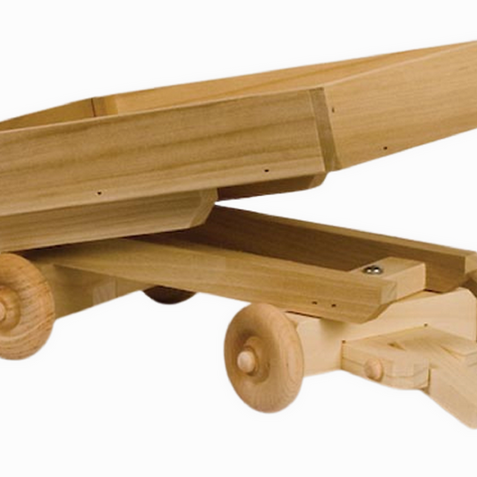 Dump Wagon And Pick Up Truck Set