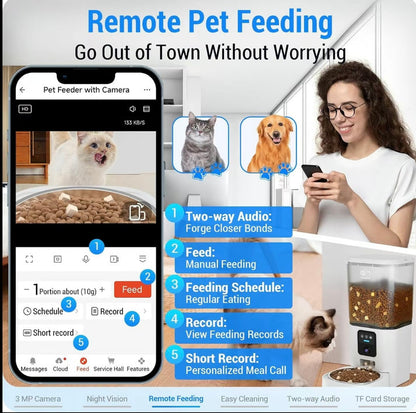 4L Smart Pet Feeder