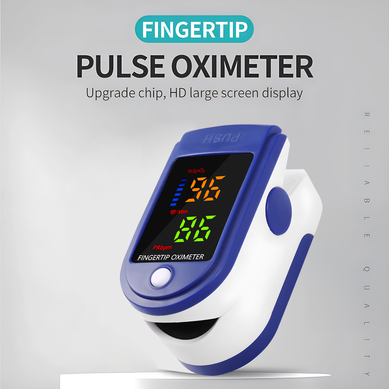 Medical Finger Pulse Oximeter Saturometer Oxygen