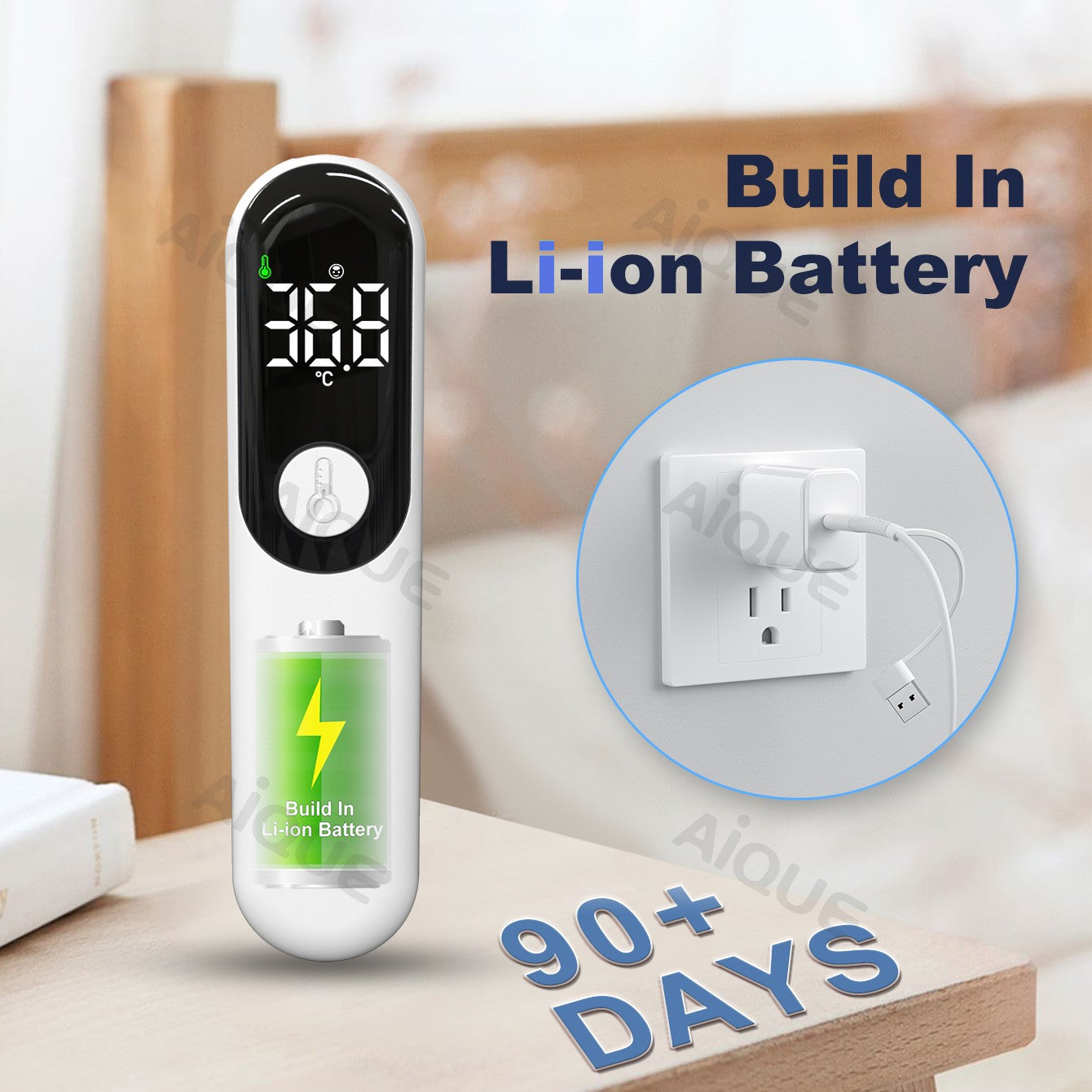 Thermometer Standby 90days LED Digital Infrared Medical