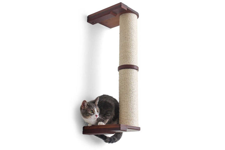 Wall Mounted Cat Scratching Post - Sisal