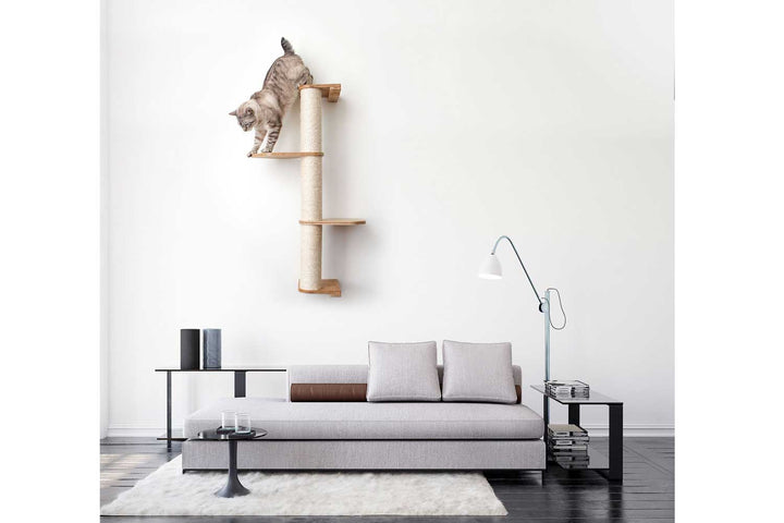 Wall Mounted Cat Scratching Post - Sisal