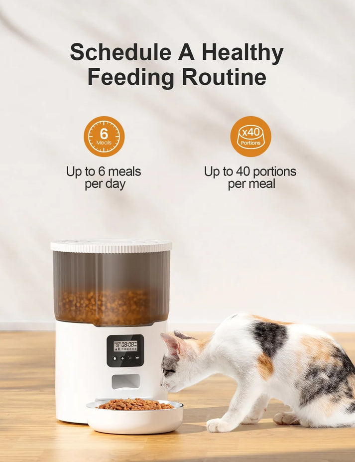 4L Smart Pet Feeder